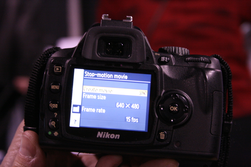 Illustration for article titled Hands On Nikon D60 With Stop-Motion Movie Walkthrough